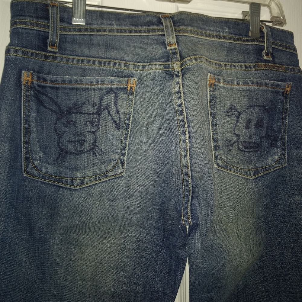 Citizens of Humanity Skull & Bunny Jeans Sz 29